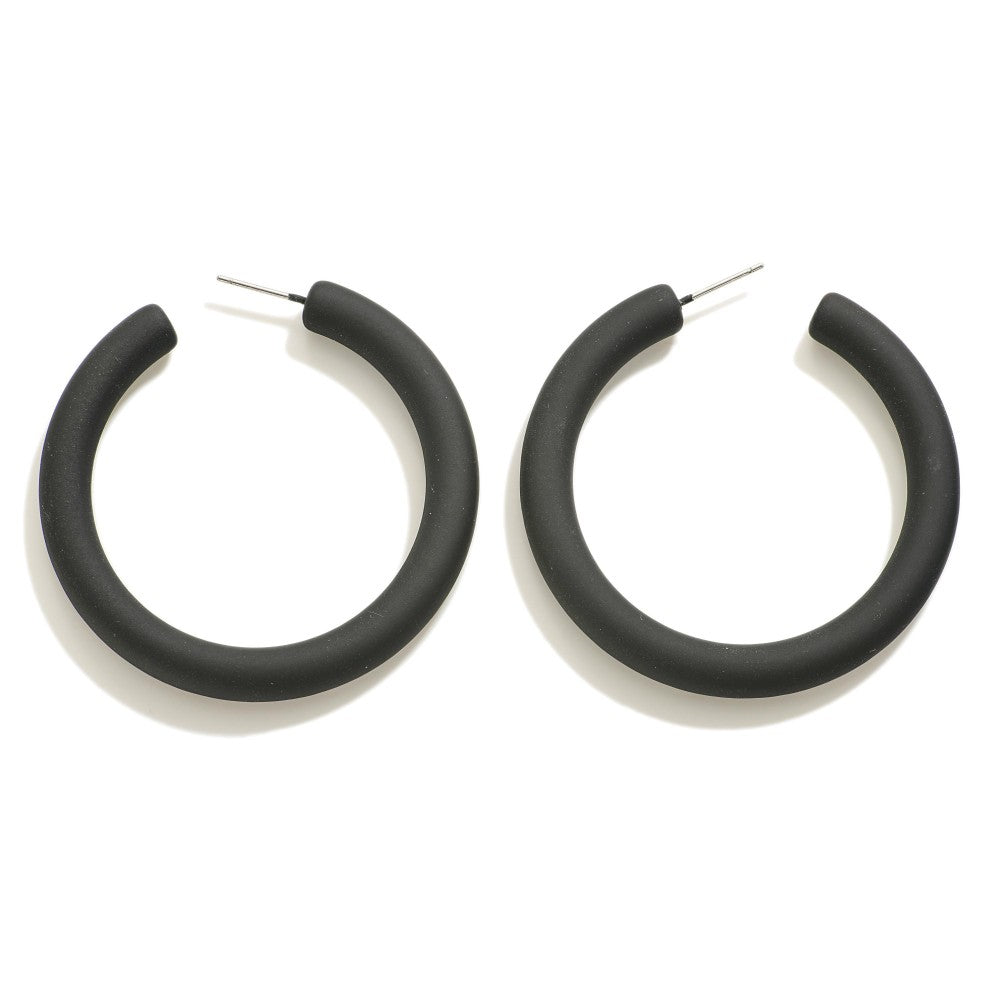 Coated Drop Earrings