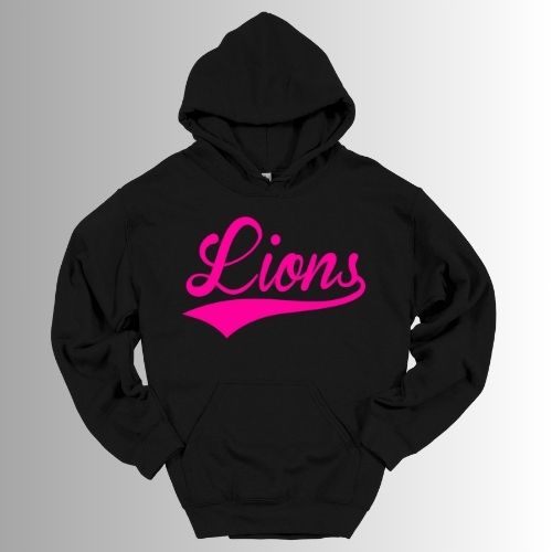 Black Lions Hoodie