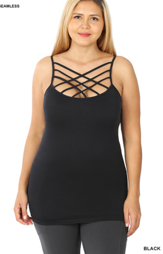 Triple Criss Cross Camisole