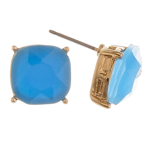 Stone Studded Earrings - Free Rein on Main